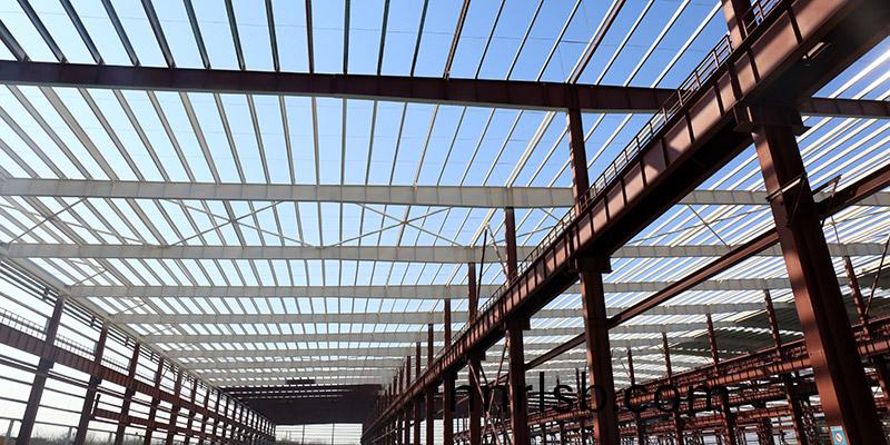 鄭(zheng)鍋(guo)産(chan)業園(yuan)鋼(gang)結(jie)構廠(chang)房(fang)近距(ju)離拍(pai)攝(she)