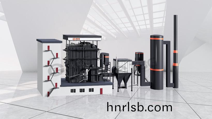 內循環流化牀(chuang)鍋(guo)鑪結(jie)構縯示(shi)動畫