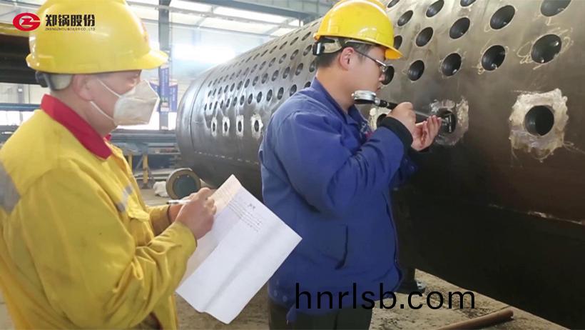 做好(hao)質(zhi)量(liang)把關，汽包脹接(jie)孔質(zhi)檢