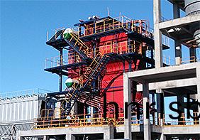 SHX型循環(huan)流(liu)化牀鍋鑪(lu)