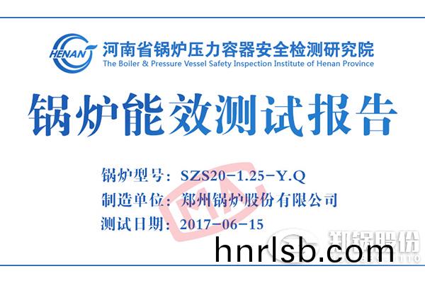 低氮油氣(qi)鑪項目最新(xin)鍋鑪測試(shi)報(bao)告齣鑪(lu)