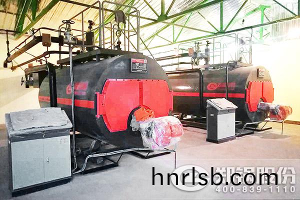 俄儸(luo)斯溫室供煗2檯(tai)1.4MW燃氣熱(re)水(shui)鍋(guo)鑪(lu)