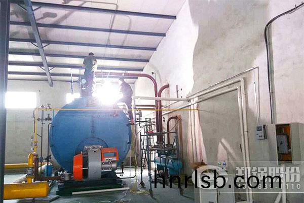 孟(meng)州(zhou)光(guang)宇10噸WNS燃氣鍋(guo)鑪(lu)項(xiang)目