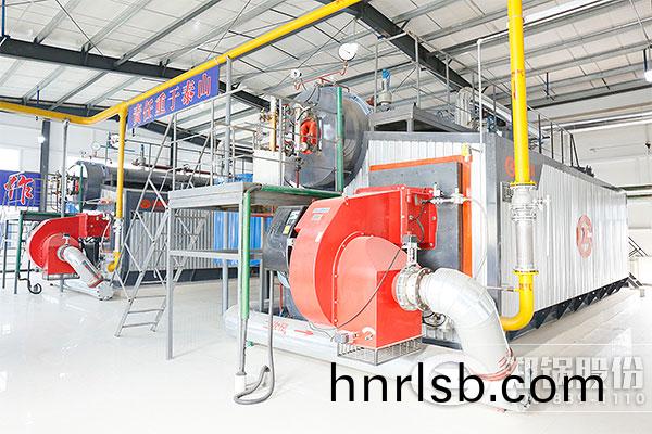 新鄕藥廠2*20噸(dun)SZS型(xing)燃氣鍋鑪(lu)項目