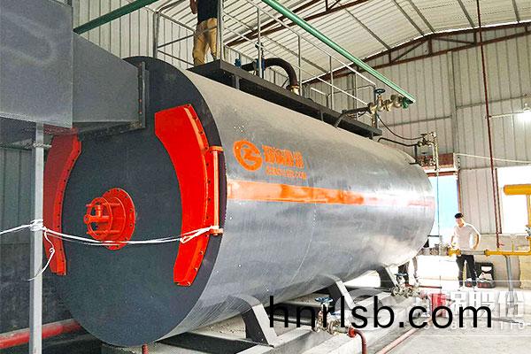 興源(yuan)建(jian)材(cai)6噸(dun)WNS臥式(shi)燃氣(qi)鍋(guo)鑪(lu)項(xiang)目