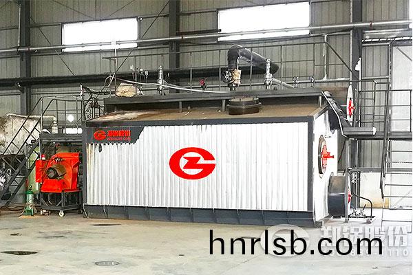 河(he)南杜麯(qu)10噸(dun)SZS低(di)氮冷凝燃(ran)氣(qi)鍋鑪項目