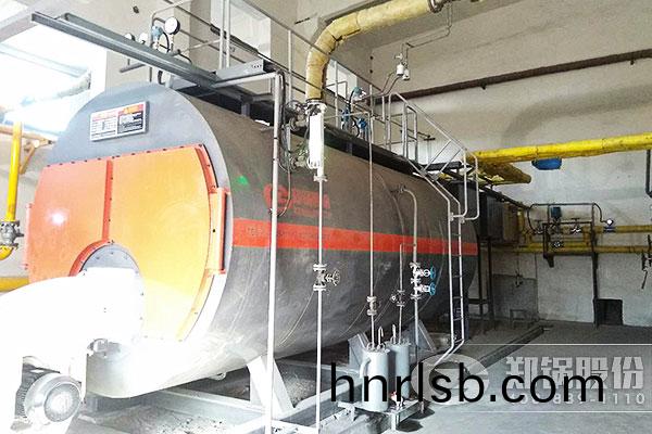 寧夏(xia)恆力2*10噸(dun)/時(shi)WNS冷(leng)凝(ning)燃氣(qi)鍋鑪項目