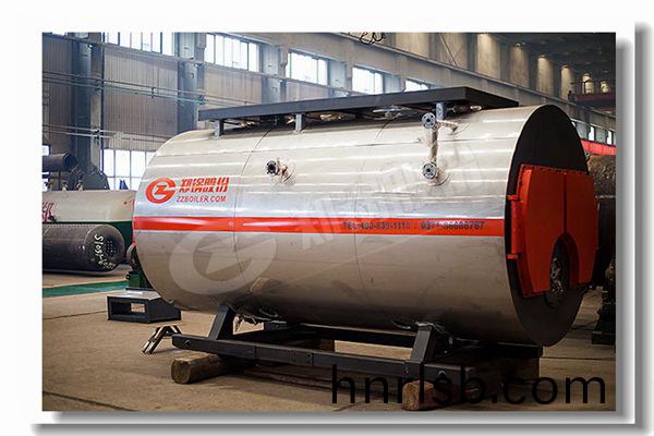 12噸燃氣(qi)熱水鍋鑪