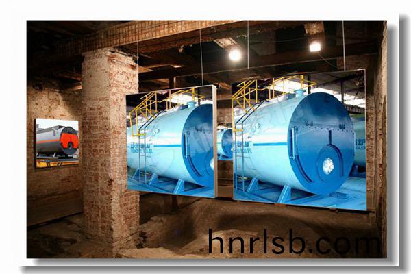 化工廠(chang)安裝(zhuang)了(le)5噸生物(wu)質鍋(guo)鑪