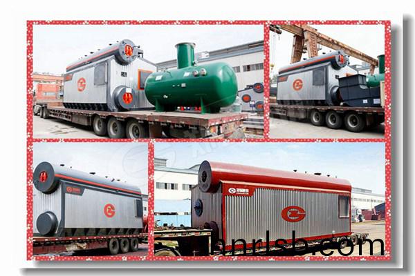 紡織廠(chang)用(yong)甘蔗渣燃燒的蒸(zheng)汽鍋(guo)鑪